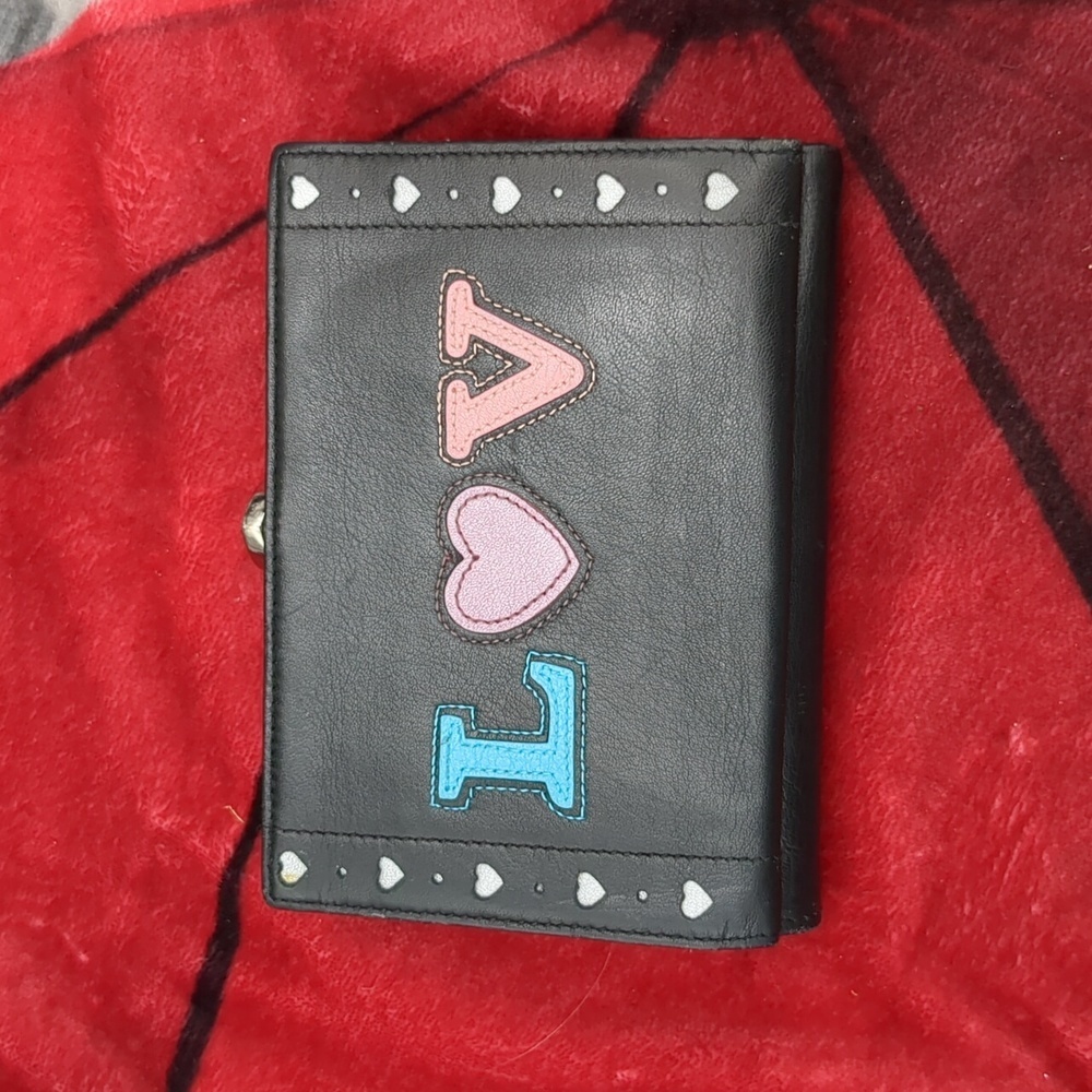 Lovecat black wallet